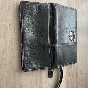 Coach Leather Wristlet